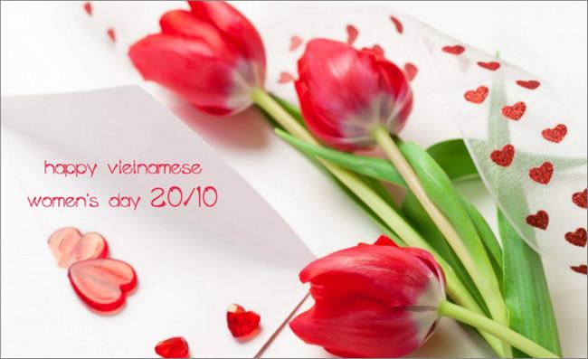 Những lời chúc 20/10 tình cảm cho phái đẹp