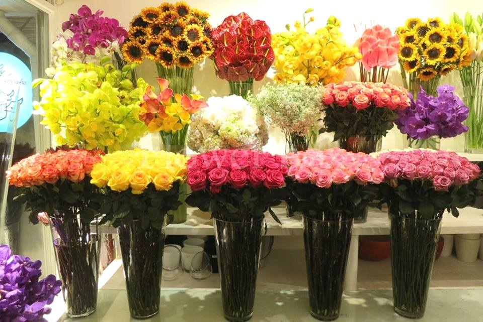 Cửa hàng hoa tươi đẹp ở Quảng Trị